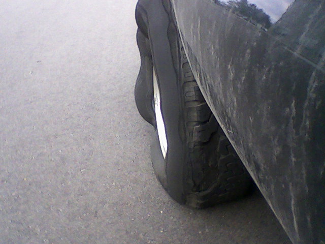 The tire that gave me an adventure on a Saturday afternoon.