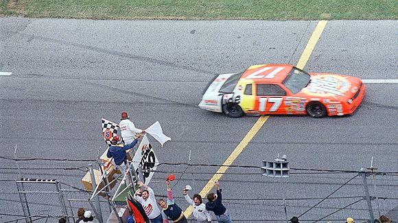 The Allisons celebrate Bobby's win.